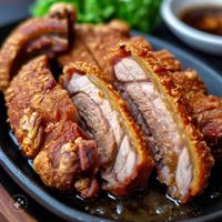 Fried Pork Meat \Start at (3:30pm to 9pm)