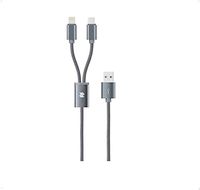 Rock 2 In 1 Usb Type C Charging Cable For Iphone Samsung Xiaomi Charger Cord USB-C Fast Charge Cable For Lightning Type-c Device