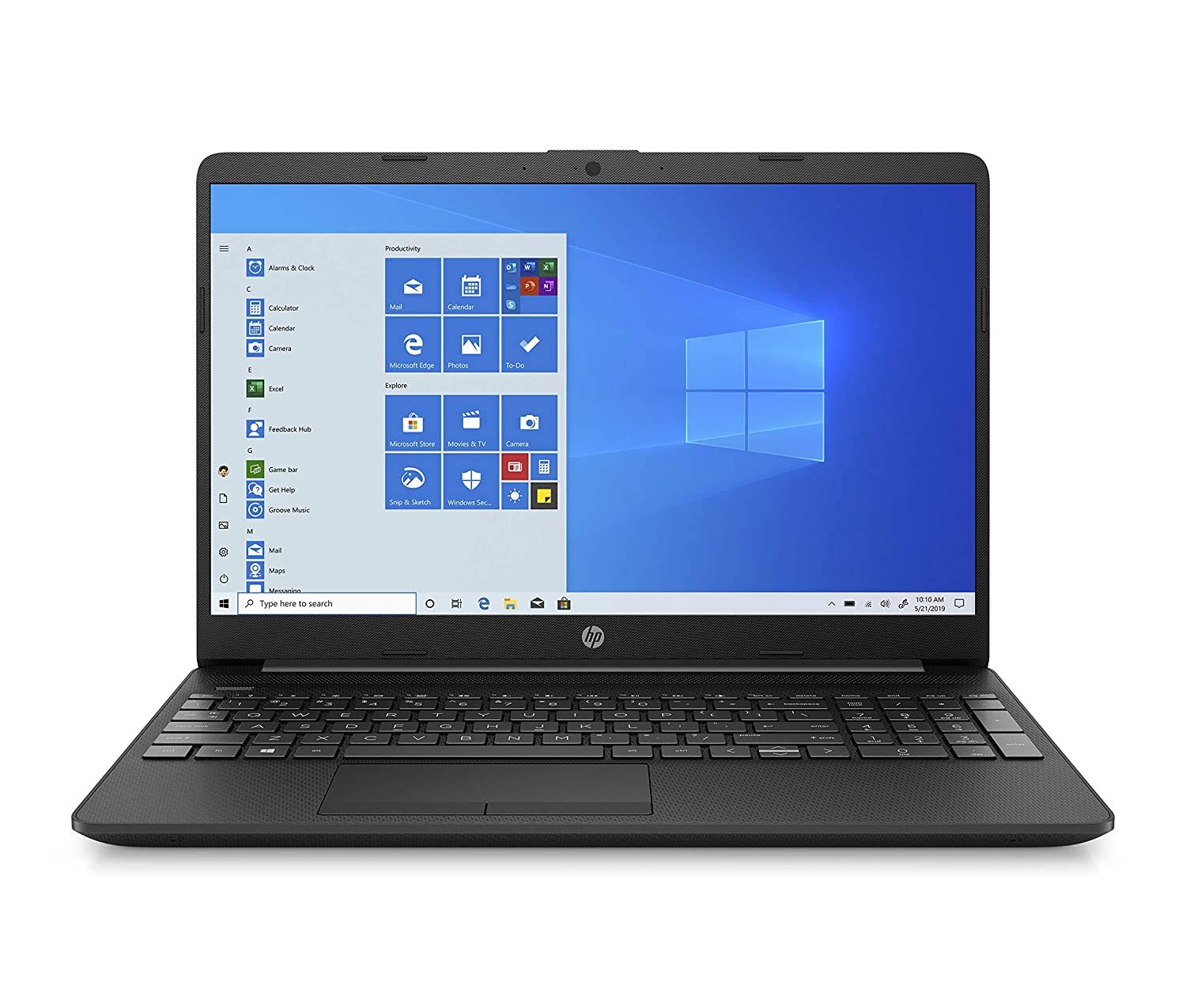 HP 14-Intel Pentium  Laptop – 4GB DDR4 RAM – 1 TB HDD – Windows 10 – Black