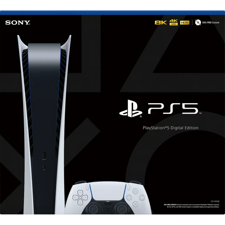 Sony PlayStation 5 (PS5) Console - Digital Edition
