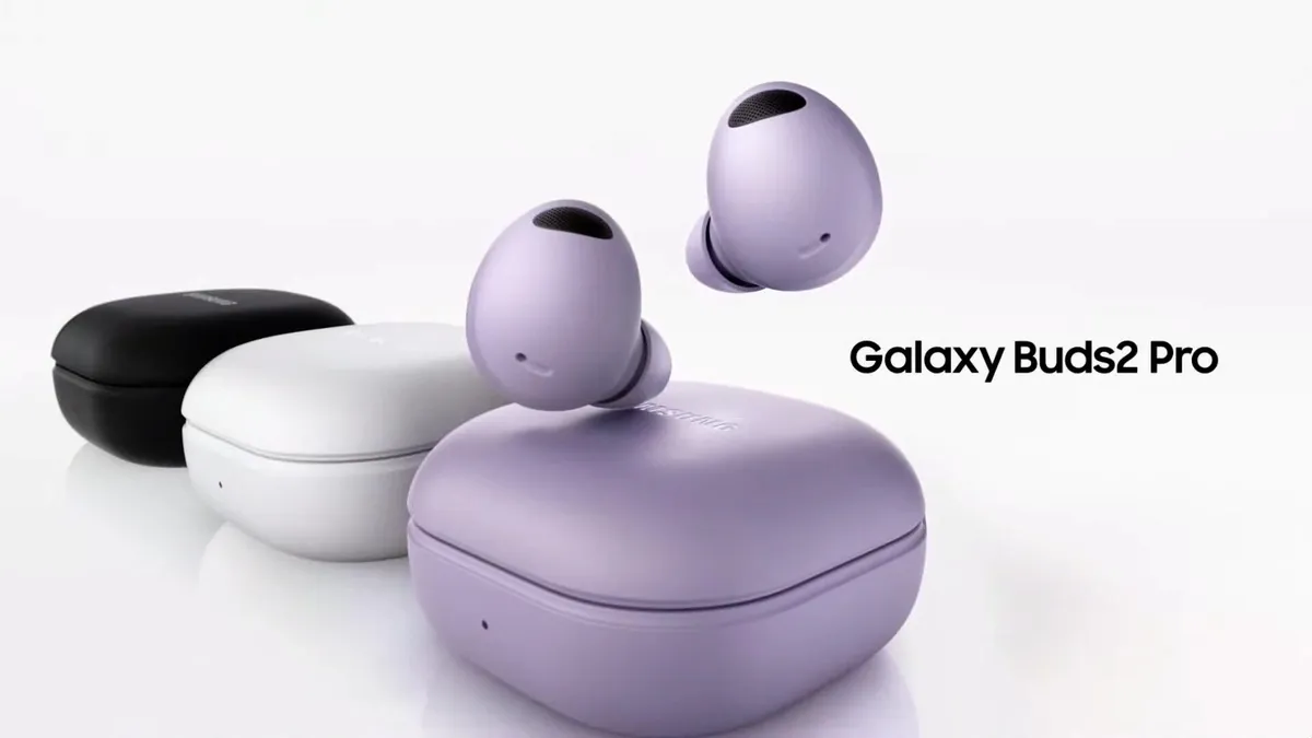 Samsung - Galaxy Buds2 Pro True Wireless Earbud Headphones - Graphite