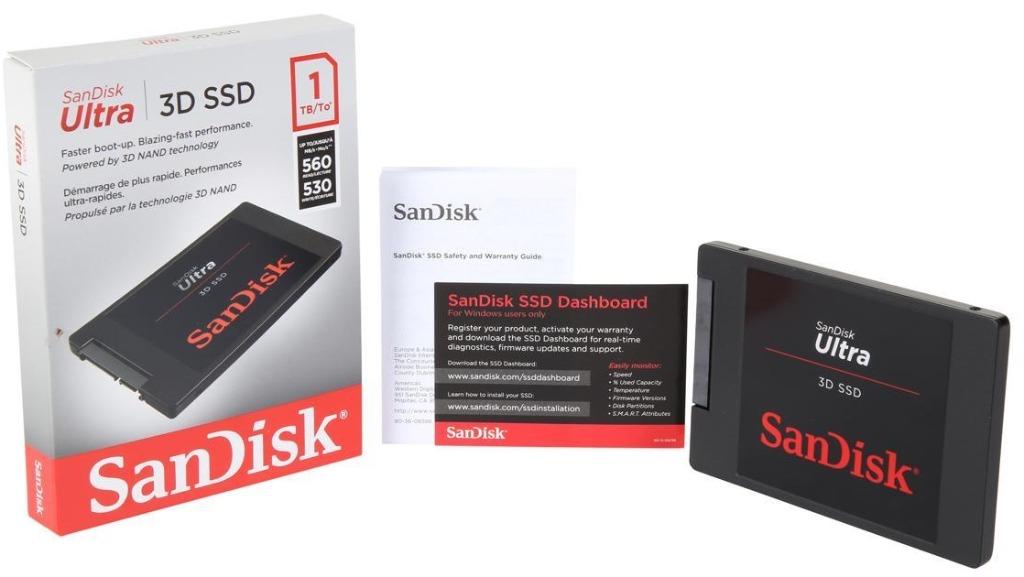 TechStuff | Sandisk Ultra 3D SSD 1TB