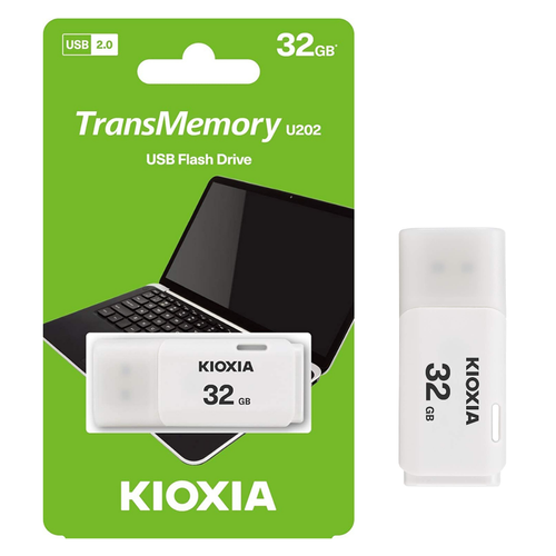 Kioxia TransMemory U202 USB Flash Drive 32 GB USB  2.0